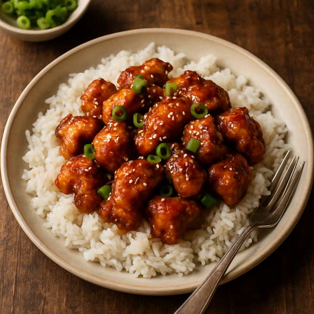 Air Fryer General Tsos Chicken - delicious Canadian chicken recipe