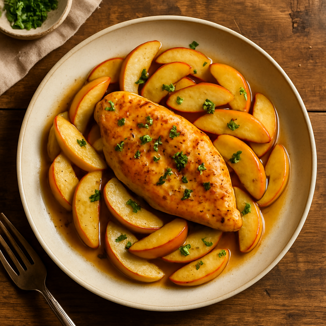 Apple Chicken Chicken With Apples - delicious Canadian chicken recipe