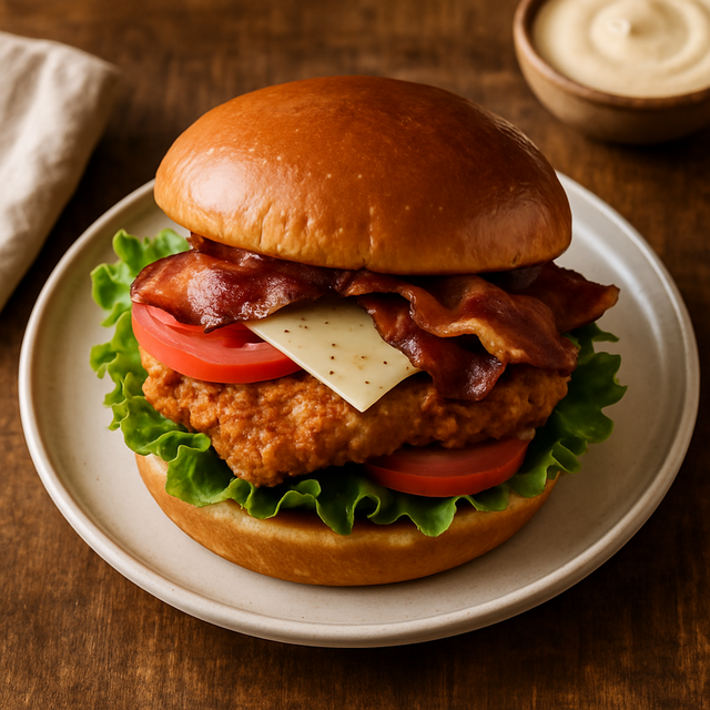 Asiago Ranch Chicken Club Wendys Copycat - delicious Canadian chicken recipe