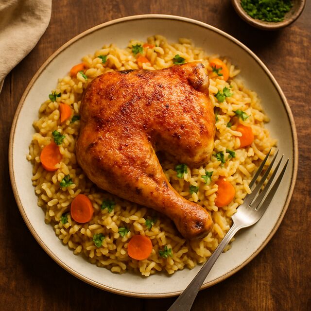 Baked Chicken And Rice - delicious Canadian chicken recipe