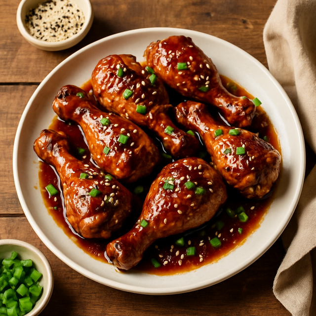 Baked Teriyaki Chicken Drumsticks - delicious Canadian chicken recipe