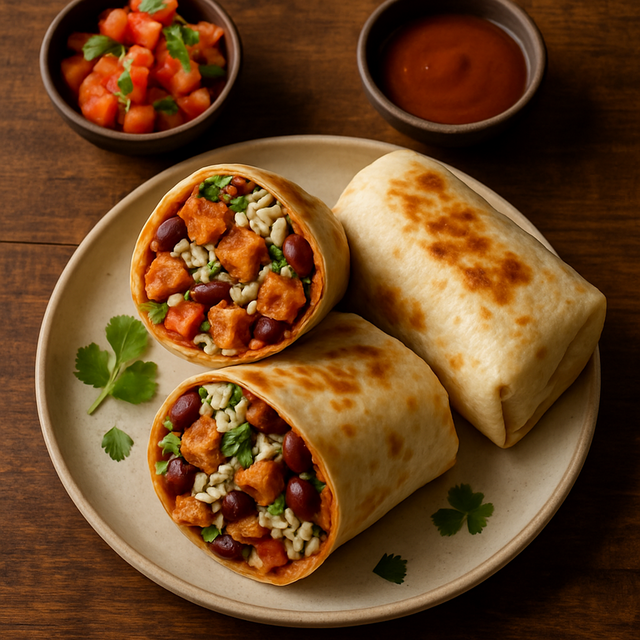 Chicken Burritos Chipotle Copycat - delicious Canadian chicken recipe