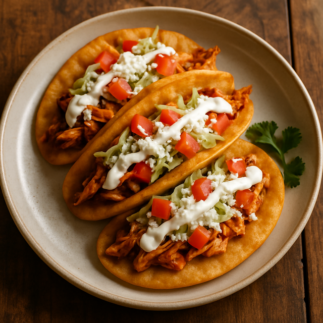 Chicken Chalupas - delicious Canadian chicken recipe