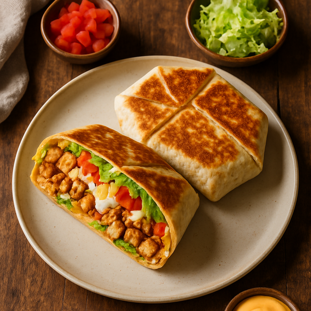 Chicken Crunchwrap Supremes Copycat - delicious Canadian chicken recipe