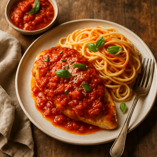 Chicken Marinara With Homemade Sauce - delicious Canadian chicken recipe