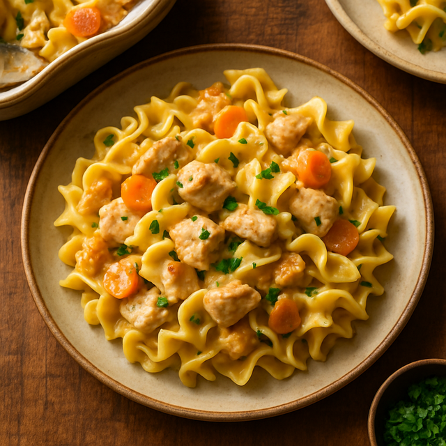 Chicken Noodle Casserole - delicious Canadian chicken recipe