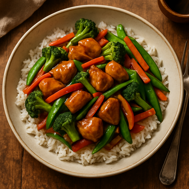 Chicken Teriyaki Stir Fry - delicious Canadian chicken recipe