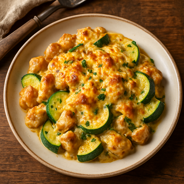 Chicken Zucchini Casserole - delicious Canadian chicken recipe