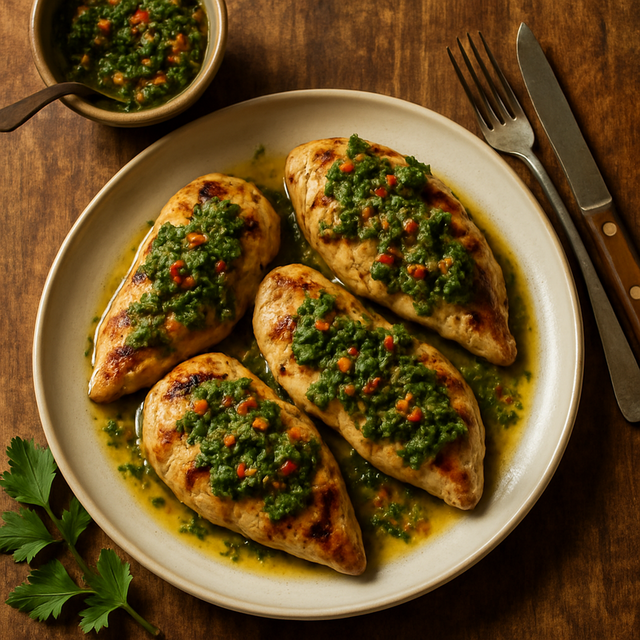Chimichurri Chicken - delicious Canadian chicken recipe