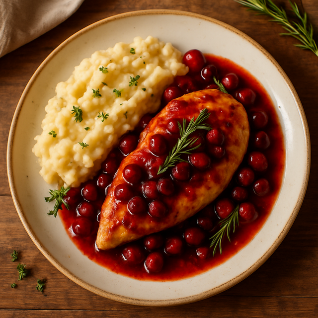Cranberry Chicken - delicious Canadian chicken recipe