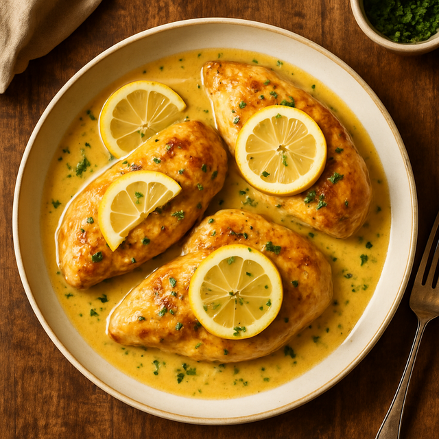 Creamy Lemon Butter Chicken - delicious Canadian chicken recipe