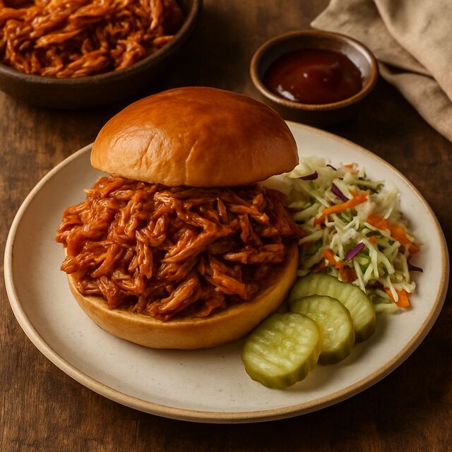 Crockpot Bbq Pulled Chicken - delicious Canadian chicken recipe