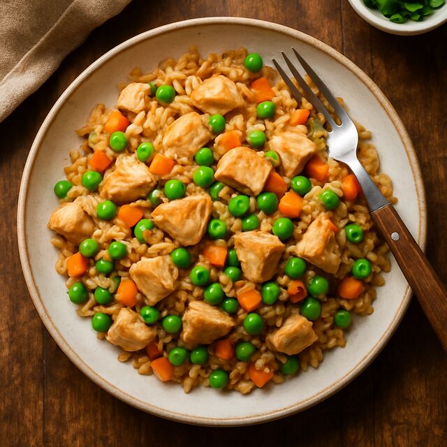 Crockpot Chicken Fried Rice - delicious Canadian chicken recipe