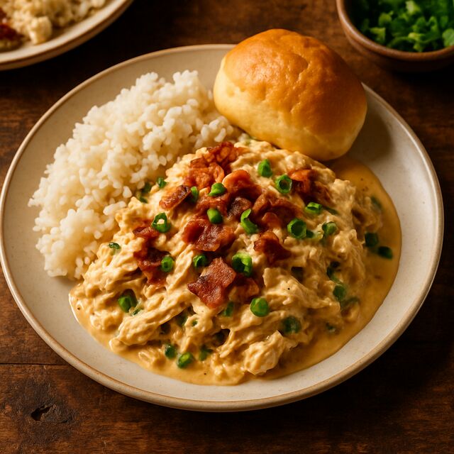 Crockpot Crack Chicken - delicious Canadian chicken recipe