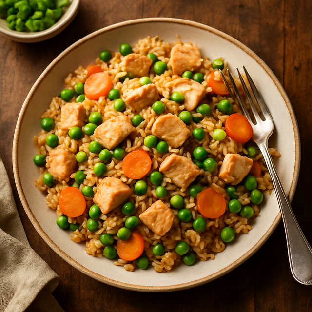 Easy Chicken Fried Rice - delicious Canadian chicken recipe