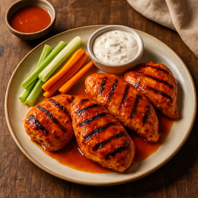 Grilled Buffalo Chicken - delicious Canadian chicken recipe
