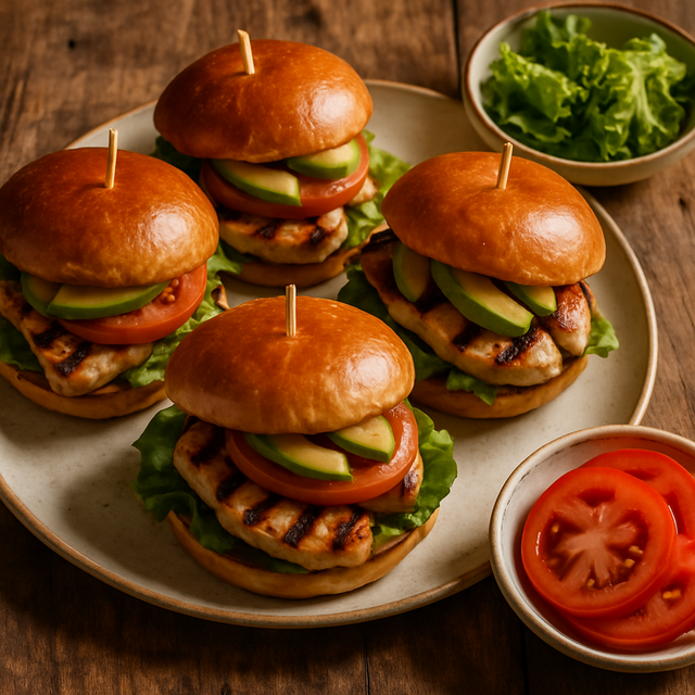 Grilled Chicken Sandwiches - delicious Canadian chicken recipe