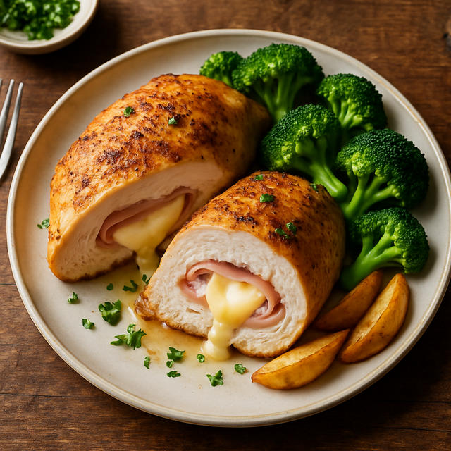 Ham And Cheese Stuffed Chicken - delicious Canadian chicken recipe
