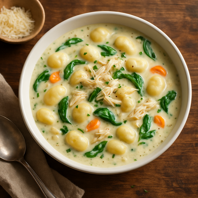Olive Garden Chicken Gnocchi Soup - delicious Canadian chicken recipe